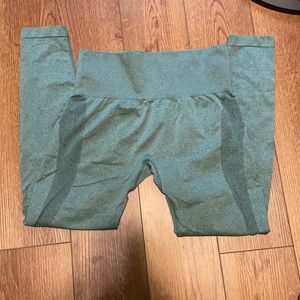 NVGTN green curve seamless leggings